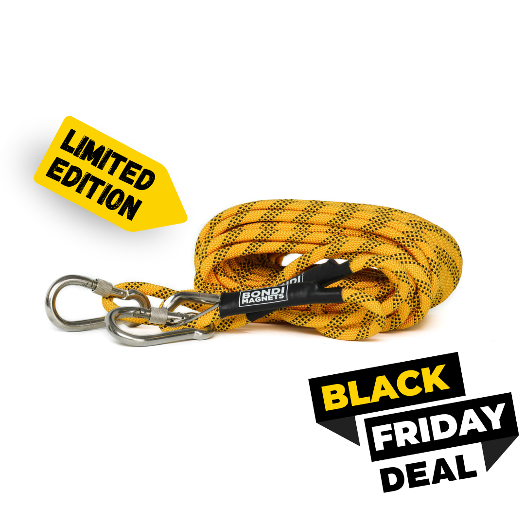 Bondi Golden Rope (Heavy Duty, 10mm, 20m/65ft. long)