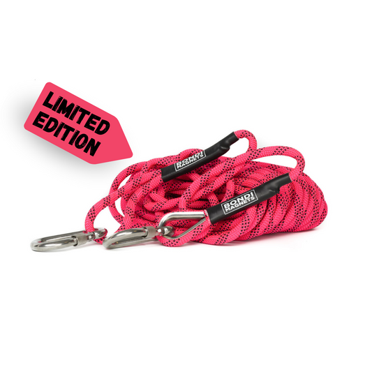 Bondi Pink Rope (Heavy Duty, 10mm, 20m/65ft. long)