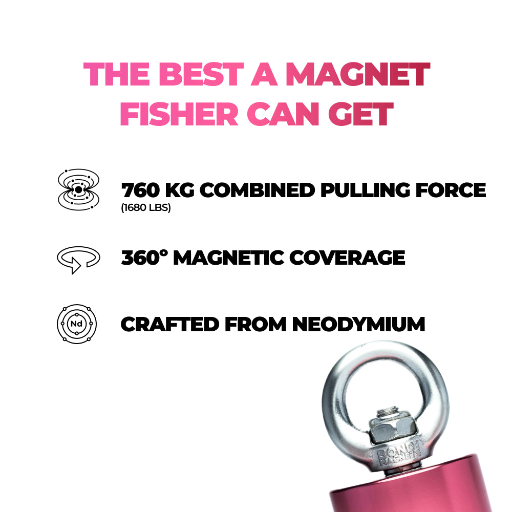 The Nugget Pink magnet